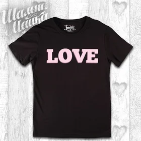 Прикольные футболки: Love Pink